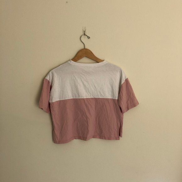 Fashion MBC Wear | Pink Color Block Shirt 12 - Picture 3 of 4